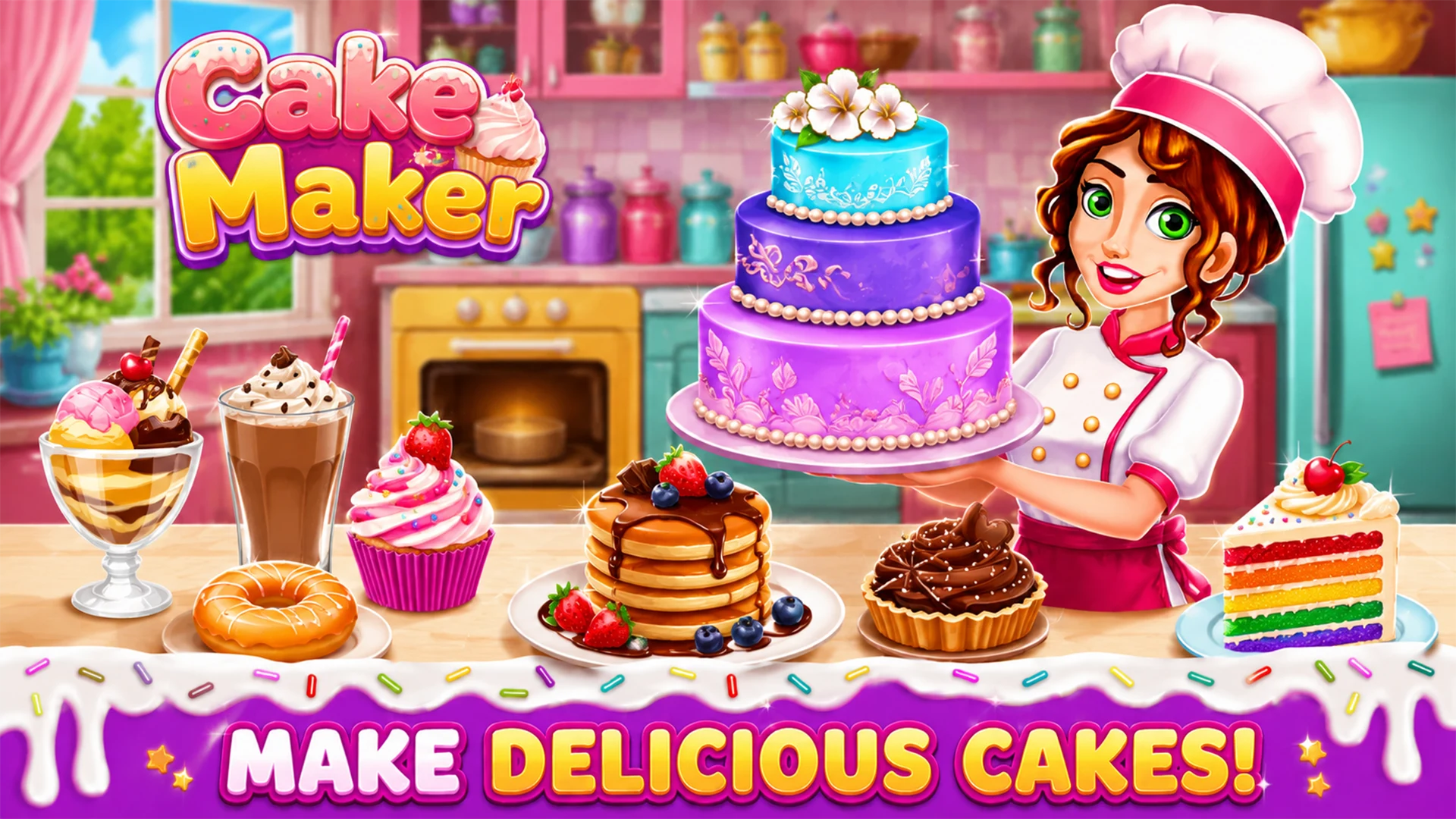 Sweet Bakery: Kids Cake Maker screenshot