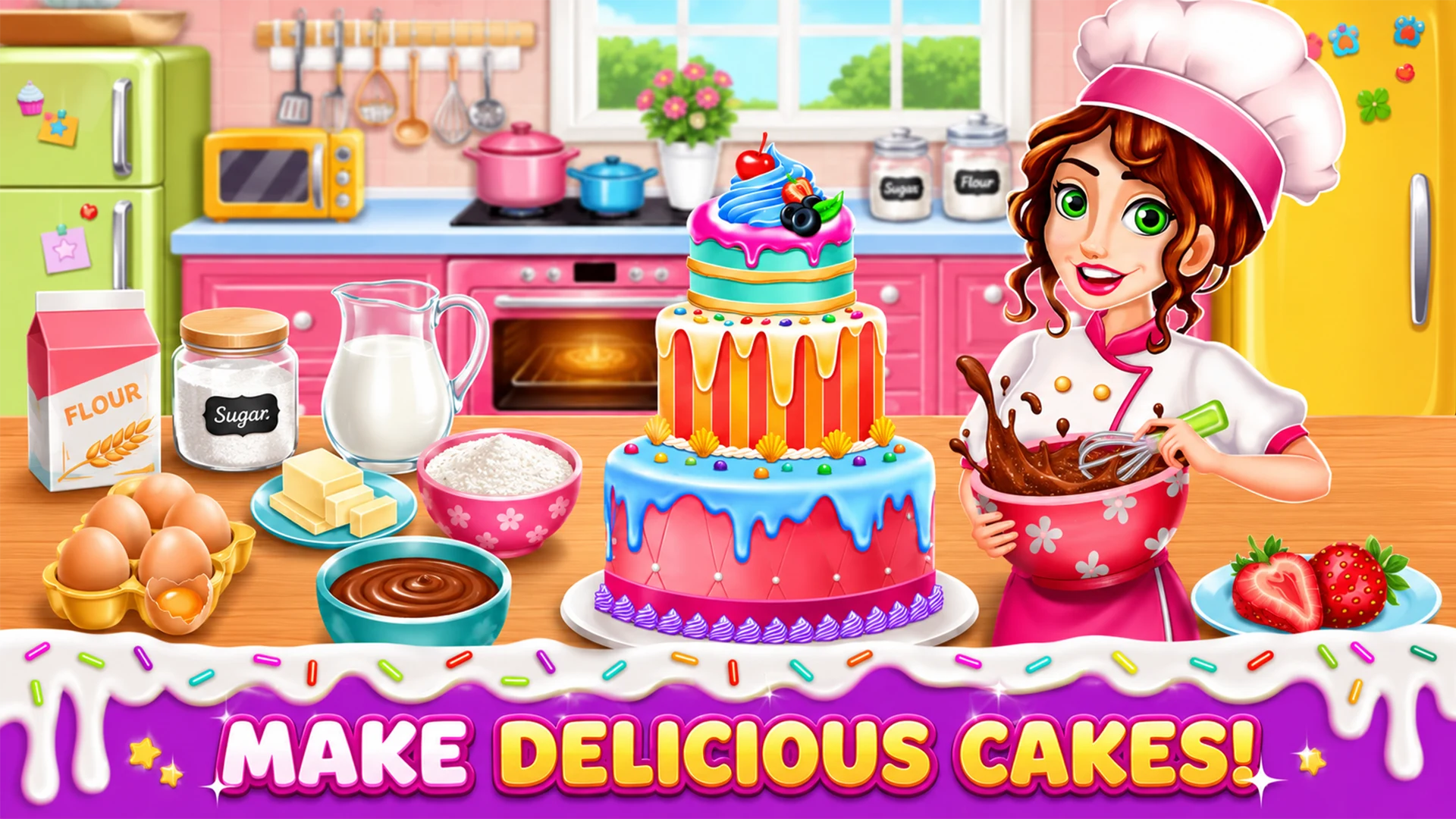 Sweet Bakery: Kids Cake Maker screenshot